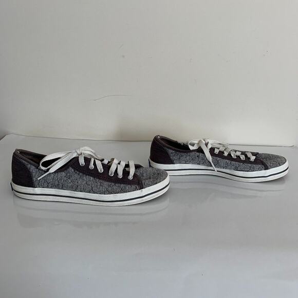 Keds Womens Size 8 Kickstart Quilted Gray Shoes Sneakers - Picture 7 of 16